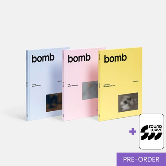 {PRE-ORDER} ILLIT - 3rd Mini Album [bomb] (Photobook Ver.) + SoundWave Photocard